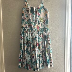 Pinup Couture Jenny Paris dress- RARE